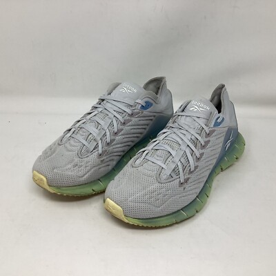 Reebok Zig Kinetics Fluid Blue Lemon Glow  Women's Running Sneakers Sizes 7.5