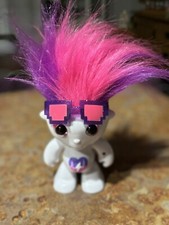 WowWee Elektrokidz Hair Dancing Interactive Doll White with Pink Purle Hair