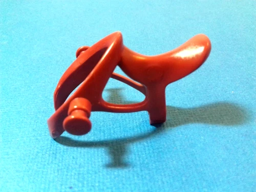 PLAYMOBIL WESTERN - @ Brown Red Hitch Saddle 99 for Trolley/Stagecoach