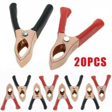 20 Pcs/Set 30A Car Battery Clip Cables For Alligator Clips Charger Clamp Repair