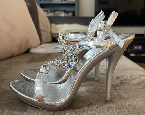 Michael Antonio Silver Jeweled High 