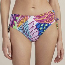  88 Trina Turk Women's Multi Paradise High Waist Bikini Bottom Swimwear Size 4