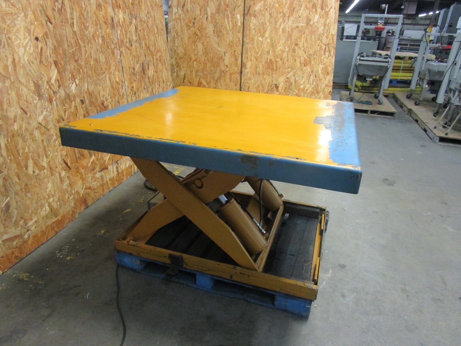 ECOA 6,500 LB HYDRAULIC SCISSOR LIFT TABLE 52"x 52" 208230/460V 3PH eBay