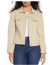 Gap Women's Corduroy Jacket, Size Large, Oyster Gray, Button Front Free Shipping