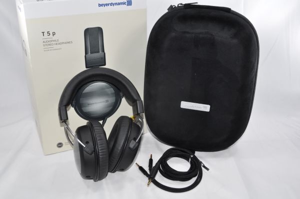beyerdynamic T5p 2nd Generation Headphones Black Woring W beyerdynamic T5p 2nd Generation Headphones Black Woring W