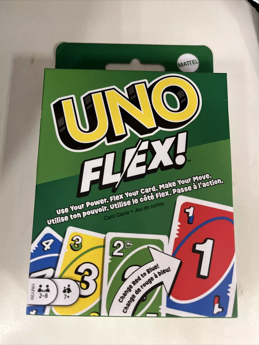 ​UNO Card Game gets flexible with UNO Flex! ​NEW by Mattel! 