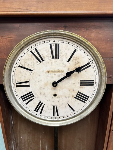 Railroad Station Regulator Clock C1900s Philadelphia Train Station - Picture 13 of 23