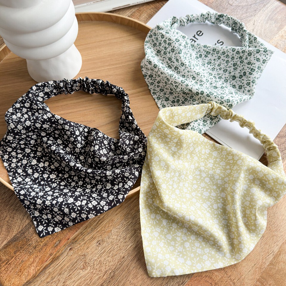 Hair Accessories Hair Scarf Turban Headwrap Triangle Bandanas Head