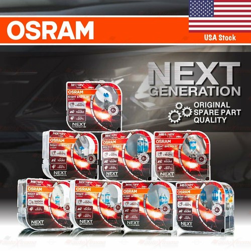 OSRAM GENUINE Light Bulbs Lamps H1 H3 H4 H7 H8 H11 HB3 HB4 H6W H21W T10 T20 P21W - Picture 13 of 18