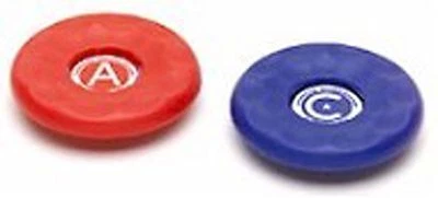 ZIEGLERWORLD 8 AMERICAN MEDIUM REPLACEMENT TABLE SHUFFLEBOARD PUCK CAP TOPS 2 1/8" + BONUS !