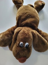 Vintage Toys R Us Dog Floppy Soft Brown Stuffed Animal Plush 1998