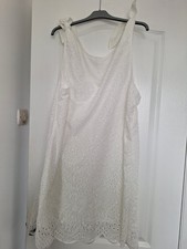 Lovely White Dres By Shein Size 2XL
