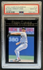 1992 Fleer Roger Clemens Career Highlights #10 Red Sox PSA 10 GEM MINT