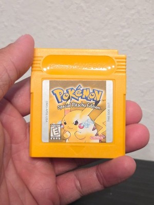 Pokemon Yellow Special Pikachu Edition Nintendo Game Boy Authentic Tested Workin