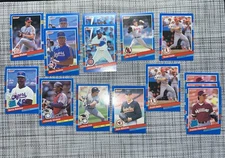 1991 Donruss Vintage Baseball Card Lot (15 Total Cards) Mint Condition