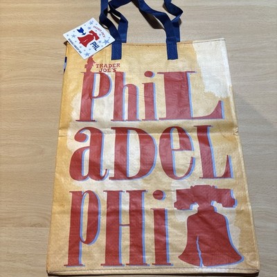 Trader Joe's Philadelphia ECO wiederverwendbare Einkaufstasche Einkaufstasche Beuteltasche Joes