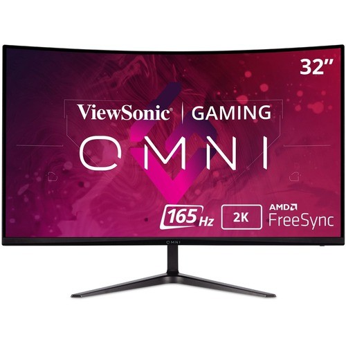 ViewSonic VX3218C-2K 32 Inch Curved 1ms 1440p 180hz Gaming Monitor with FreeSync - Picture 1 of 10