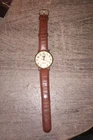 Vintage Acqua Timex Indiglo Mens Easy Read Watch, Leather Strap, New Battery