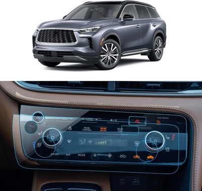 For Infiniti QX60 Screen Protector Film 2022-24 Nano Clear Anti-Fingerprint 2-Pc