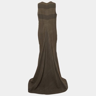 Rick Owens Grey Linen Sleeveless Long Dress S | eBay Rick Owens Grey Linen Sleeveless Long Dress S | eBay
