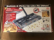 NEW Cordless Swivel Sweeper As Seen on TV Rechargeable 7.2 Volts Ontel