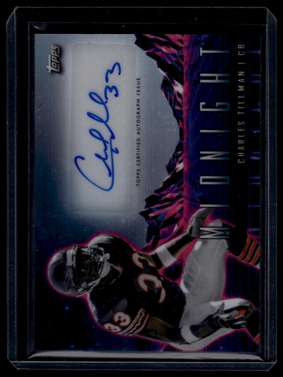 2024 Topps Midnight Horizon Signatures Charles Tillman HZS-CT