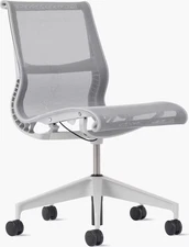 Herman Miller Setu Armless  - Studio White   -
