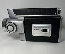 Vintage 50's Kodak Zoom 8 Reflex Camera Model 2 Leather Case