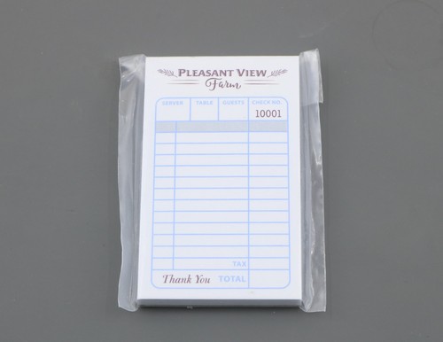 View order pad book for 18'' doll Blaire's Blaire Restaurant