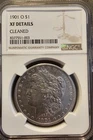 1901 O Morgan Silver Dollar Tough Rare Key Date Philadelphia  XF - Cleaned