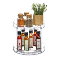 Drehteller Drehscheibe KüHlschrankrondell KüChenorganizer Drehplatte Transparent