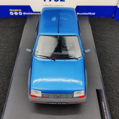 VOITURE SOLIDO RENAULT 5 GT TURBO MK1 BLEU ALPINE 1985 1:18 NEUF BOITE S1810004 - Photo 12/17