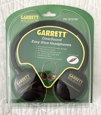 Garrett Clear Sound Easy Stow Headphones - NEW