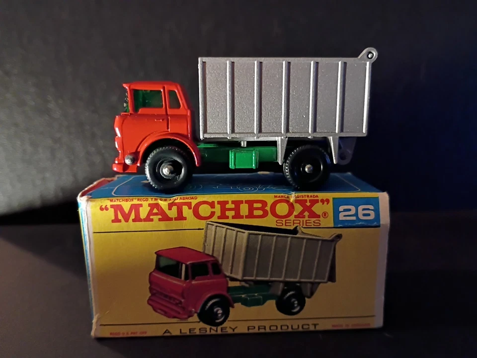 Matchbox #26C GMC Tipper Truck 1968 In Original F2 Box - Image 2 of 4