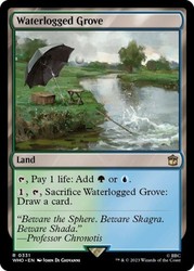 Waterlogged Grove 331 Rare Universes Beyond: Doctor Who MTG