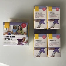 Xyron XRN150 Create-A-Sticker 1.5" Permanent Adhesive Sticker Maker + 4 Refills