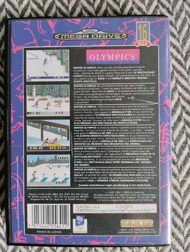 Lillehammer '94 - Winter Olympics # MD / Megadrive [PAL] - Photo 2/10