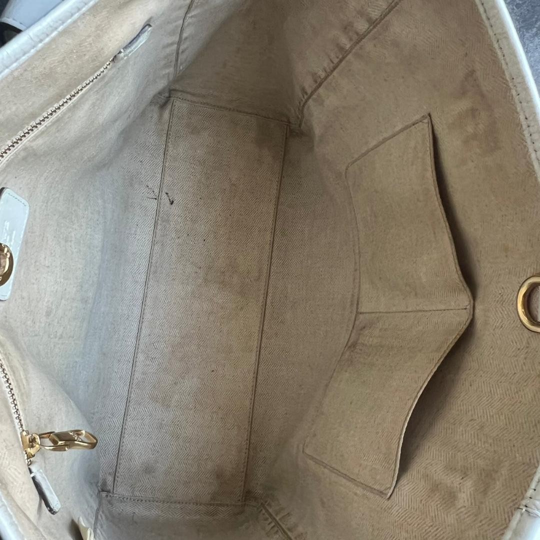 Jimmy Choo Sofia Suede Tote Python Handle Chain N… - image 6