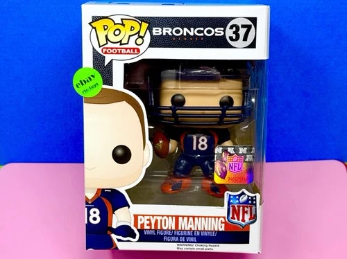 Funko Pop! NFL Peyton Manning #37 Denver Broncos Authentic Vaulted Helmet Figure