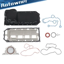 For Dodge Ram 1500 2500 3500 5.7L V8 264-260 Engine Oil Pan w/Lower Gasket Set