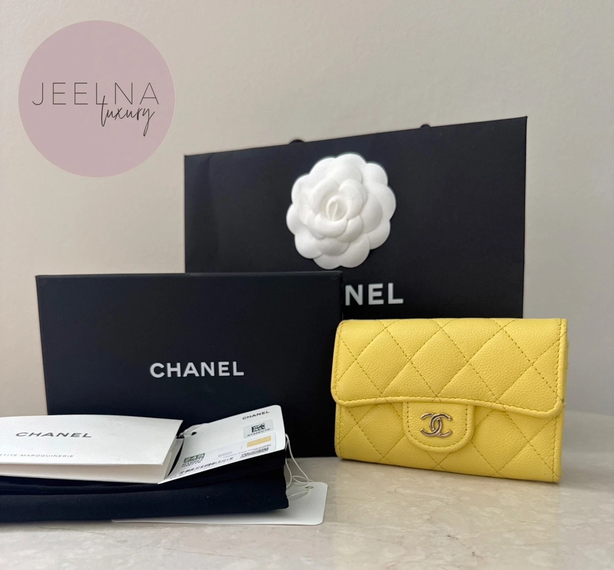 CHANEL Yellow Wallets for Women for sale | eBay