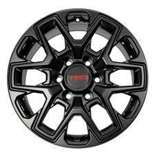Set Of 4 Black Trd 17x8 25 Toyota Tacoma Wheels 4runner Tundra Sequoia Pro Rims