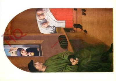Ansichtskarte:;David, Nikolaus stellt eine Mitgift zur Verfügung