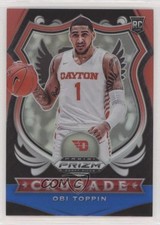 2020-21 Panini Prizm Draft Picks Crusade Red White & Blue Obi Toppin #87 06ko