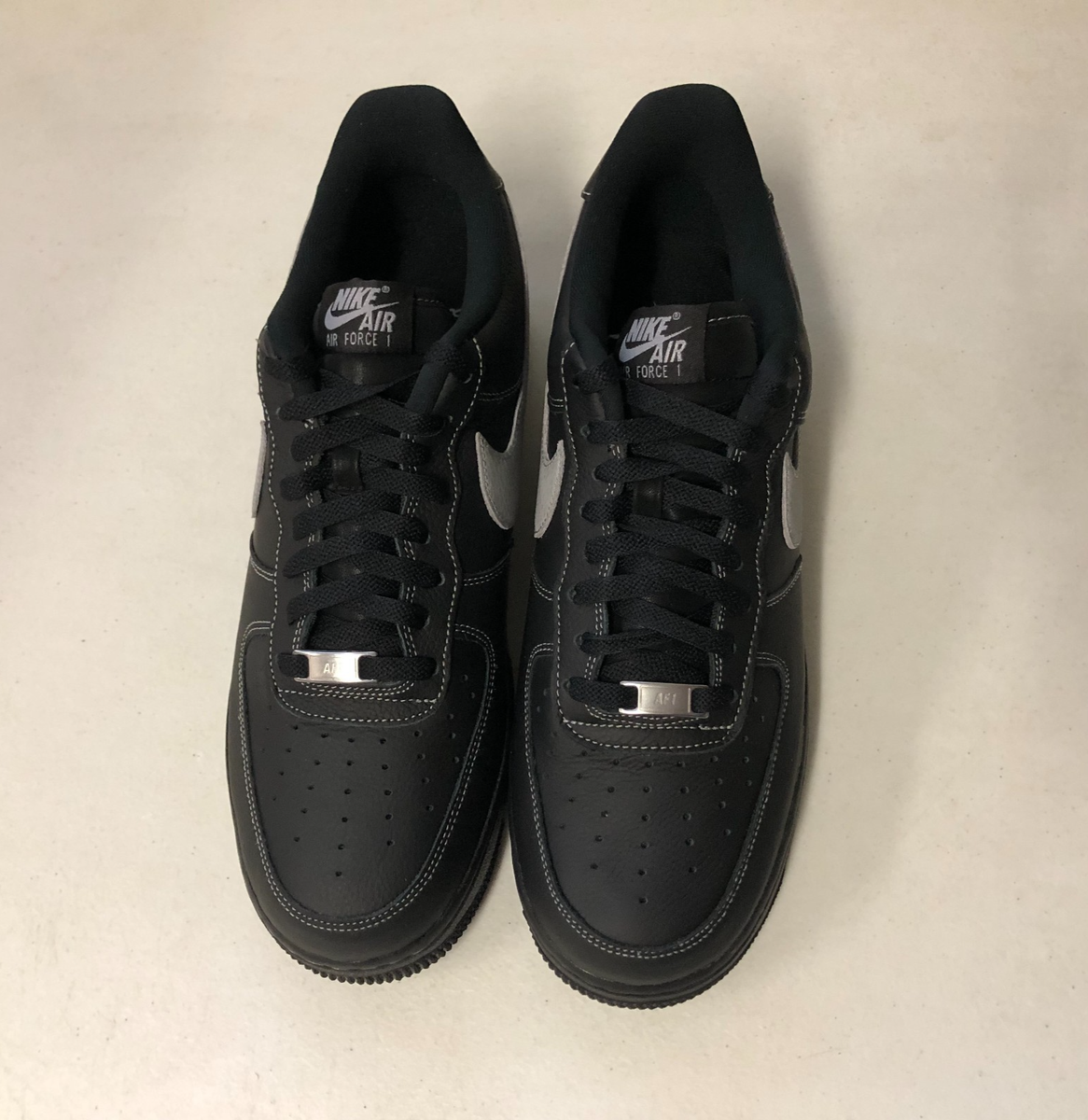 Nike Air Force 1 '07 LV8 Black Wolf Grey Black HQ2037-006 Size 11