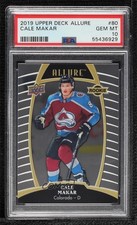 2019-20 Upper Deck Allure Rookies Cale Makar #80 PSA 10 GEM MT 11rv