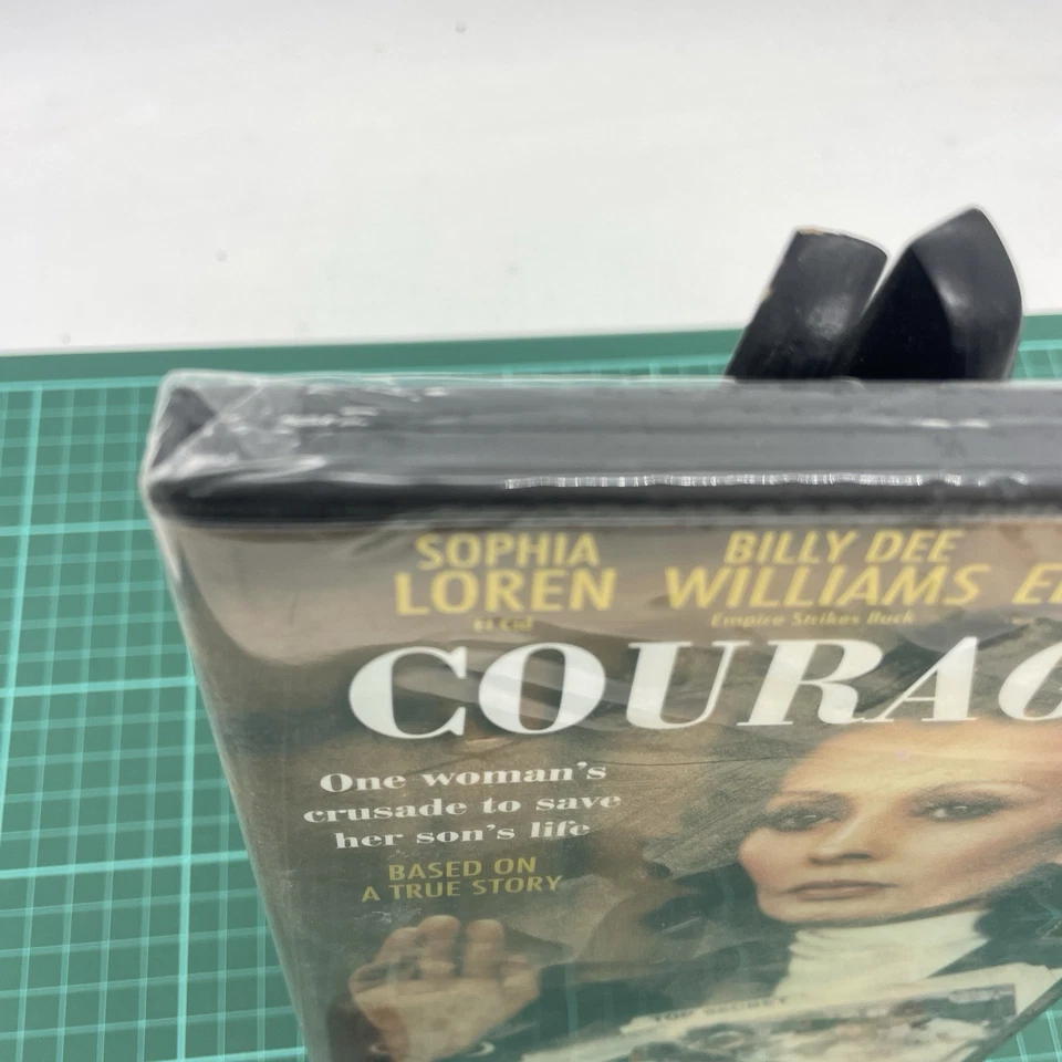 DVD COURAGE Sophia Loren Billy Dee Williams Elizondo 1986 R4 Brand New & Sealed - Image 2 of 4