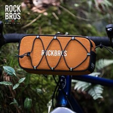 Road To Sky ROCKBROS Bike Handlebar Bag 1.9L Waterproof Knob Locking New Design