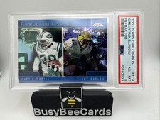 2001 Topps Chrome Combos Refractor Curtis Martin, Kevan Barlow #TC4 (RC) PSA 8