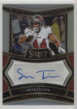 2024 Panini Select Signatures Silver Prizm /399 Sean Tucker #SP-STR Auto 1by8